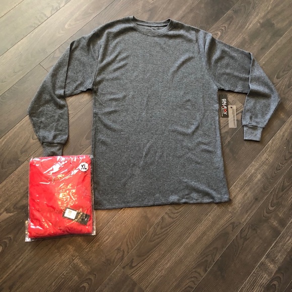 Other - Men’s Galaxy by Harvic Waffle-Knit Thermal Shirts